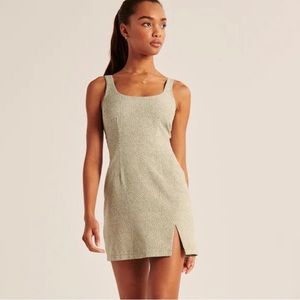 Abercrombie Green Floral Mini Dress